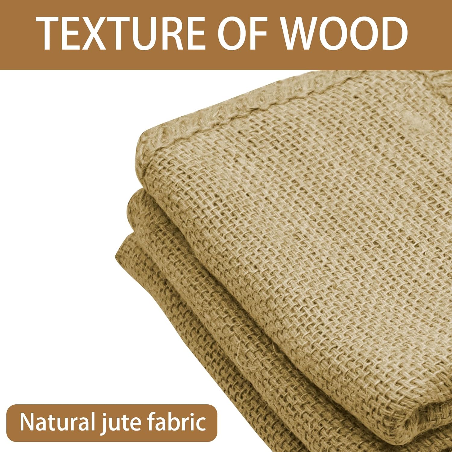 1PC Natural Jute Burlap Sacks  - огляд і ціна Food Storage Roots