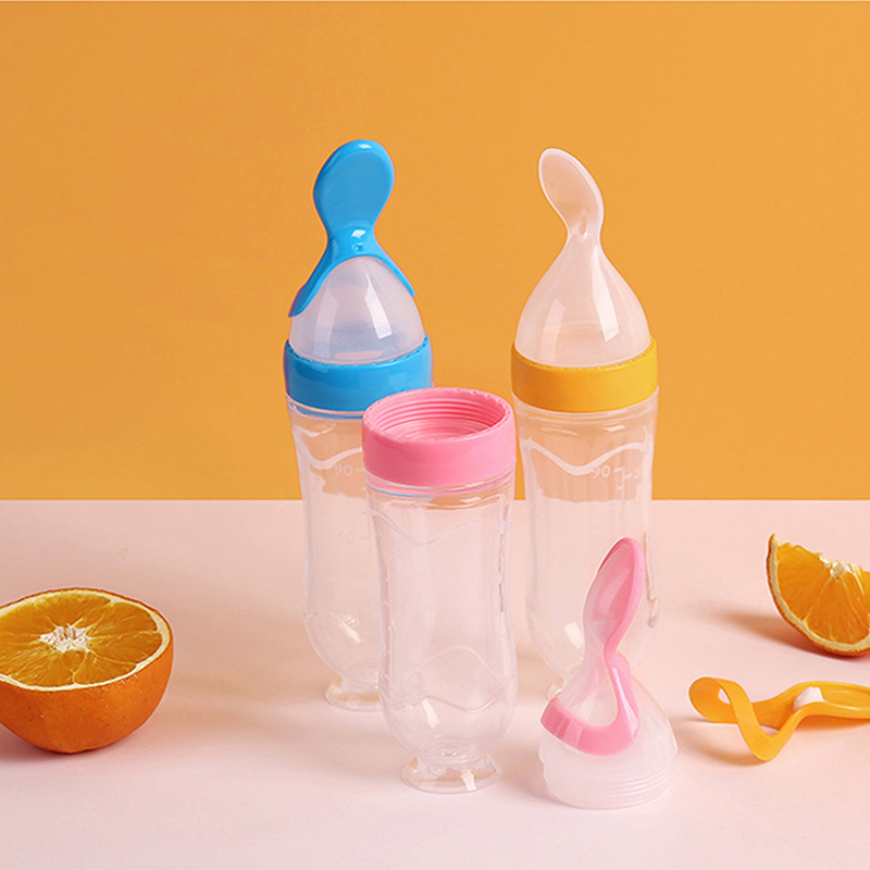 Squeezing Feeding Bottle Silic - огляд і ціна Food Storage Drums