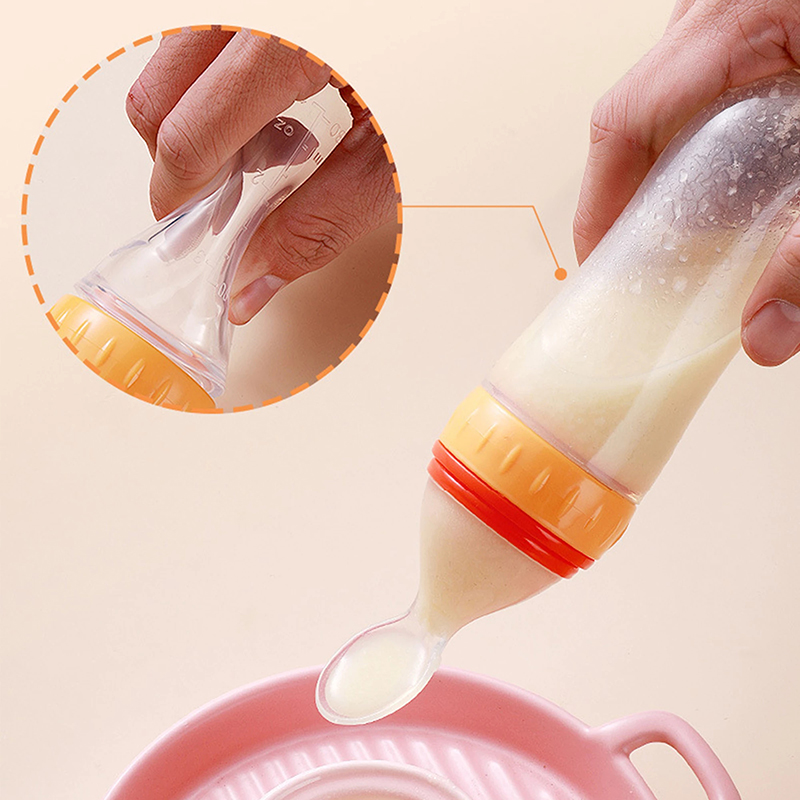 Squeezing Feeding Bottle Silic - огляд і ціна Food Storage Drums