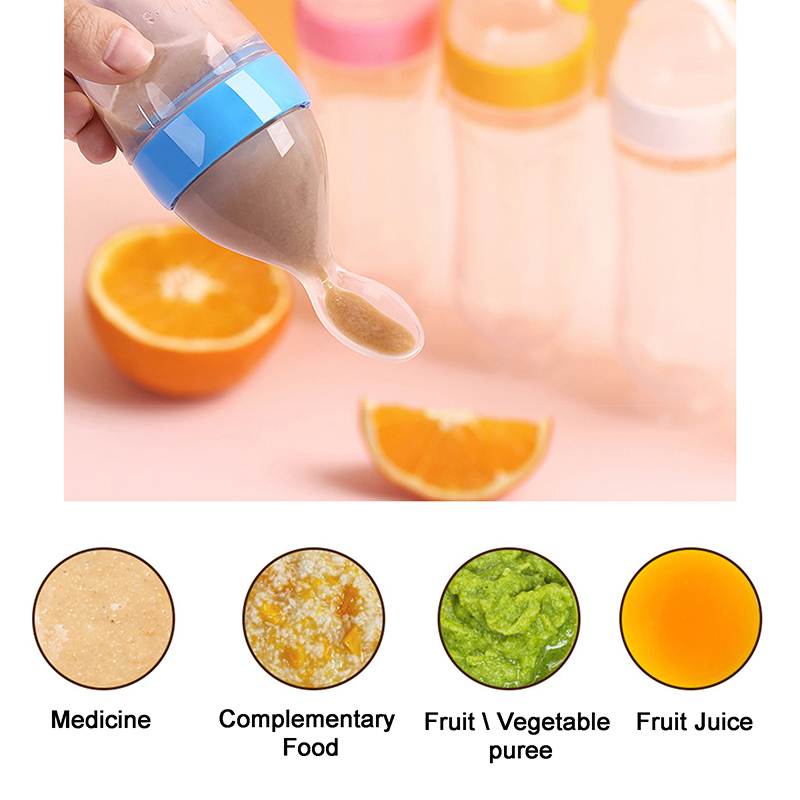Squeezing Feeding Bottle Silic - огляд і ціна Food Storage Drums