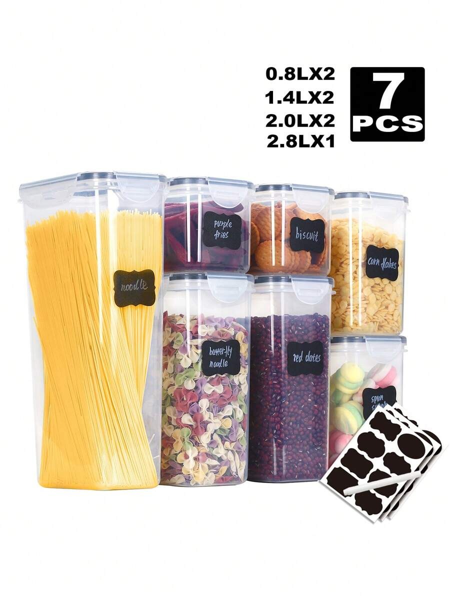 1/3/5/7pcs Food Storage Jars R - огляд і ціна Food Storage Jar Labels