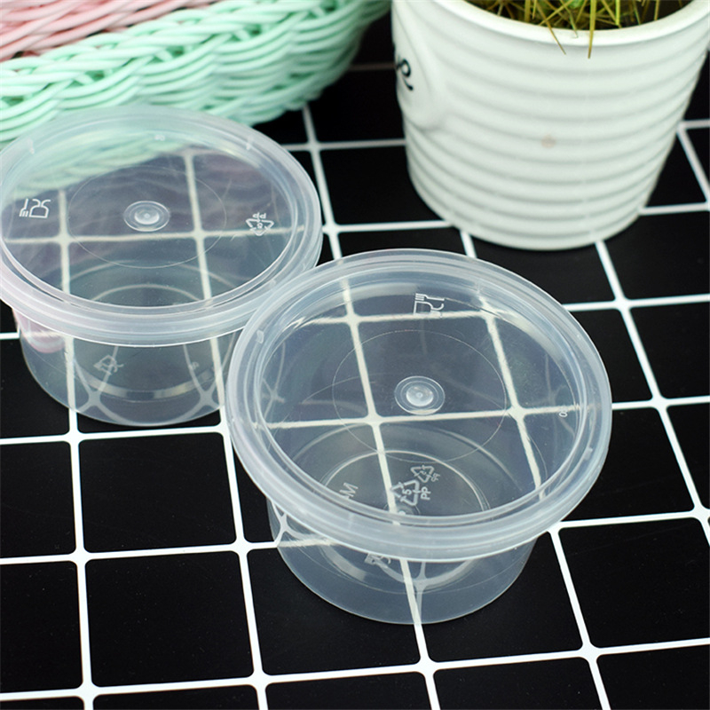 5/10pcs 100ml Disposable Plast - огляд і ціна Xmas Food Storage Containers