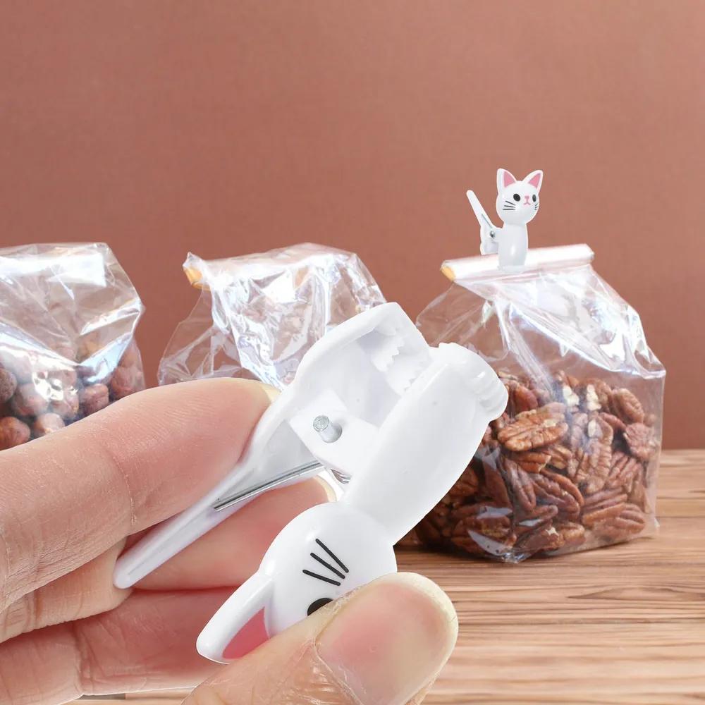 8Pcs Cat Shape Food Sealing Ba - огляд і ціна Food Storage Plastic Bag