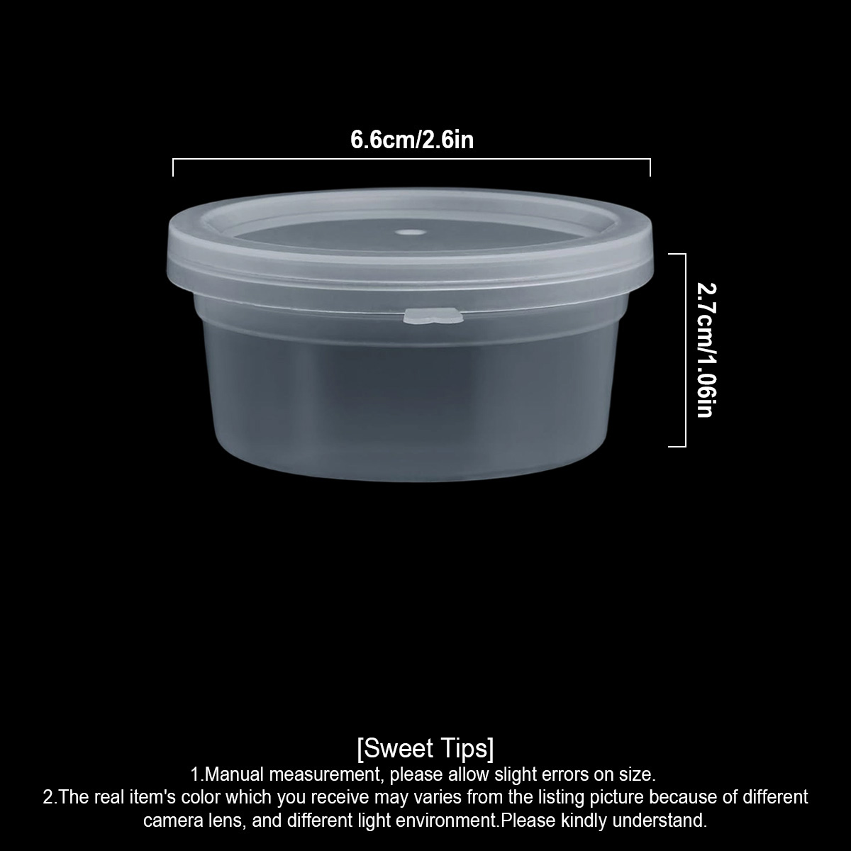 10/20/40 Pack Small Slime Cont - огляд і ціна Food Storage Small