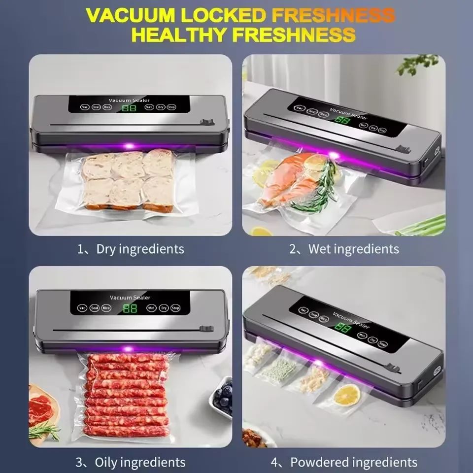 Vacuum Sealing Machine with 10 - огляд і ціна Food Storage Vacuum Seal Bags
