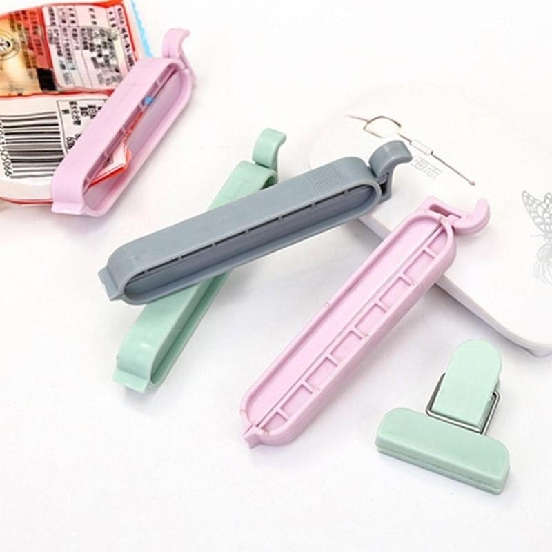 New 12/24Pcs Bag Plastic Clips - огляд і ціна Food Storage Vacuum Seal Bags