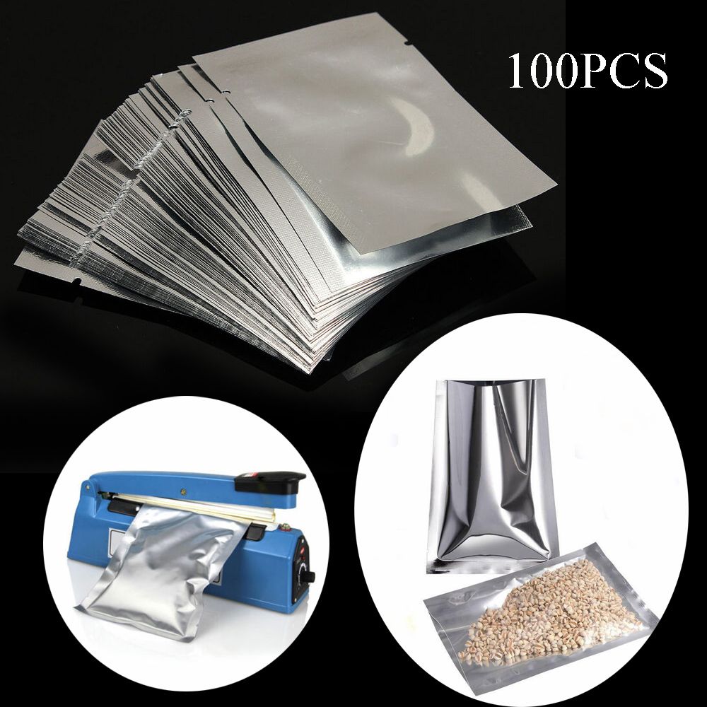 100PCS Waterproof Food Grade K - огляд і ціна Food Storage Vacuum Seal Bags