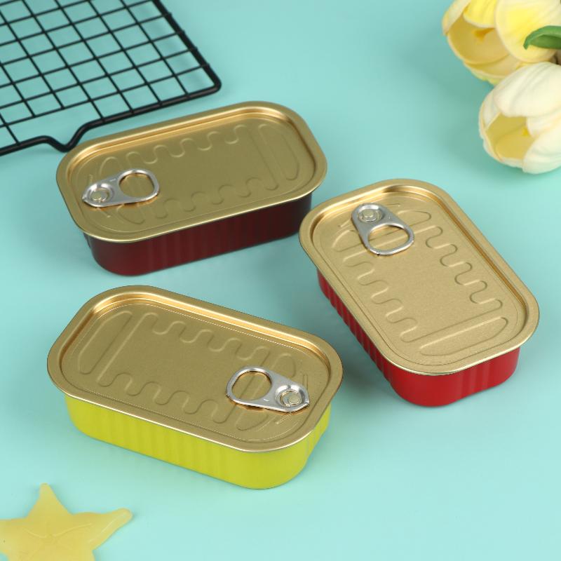 2Pcs Empty Mini Tin Box Sealed - огляд і ціна Food Storage Small