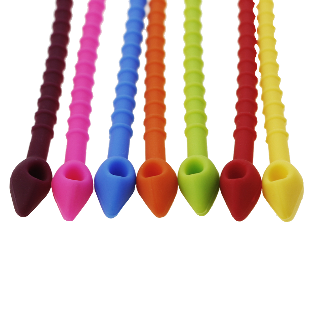 1Pcs 18CM 7 Colors  Silicone T - огляд і ціна Food Storage Management