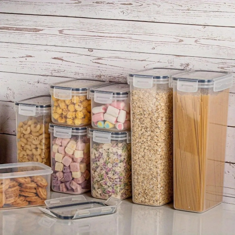 8PCS Airtight Food Storage Con - огляд і ціна Food Storage Jar Labels