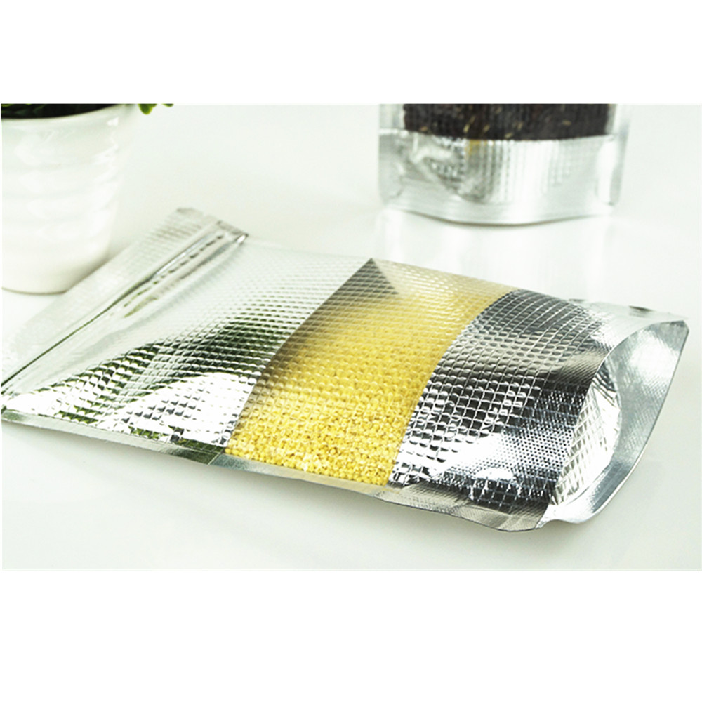 100pcs Silver Aluminum-Coated  - огляд і ціна Lock And Lock Food Storage