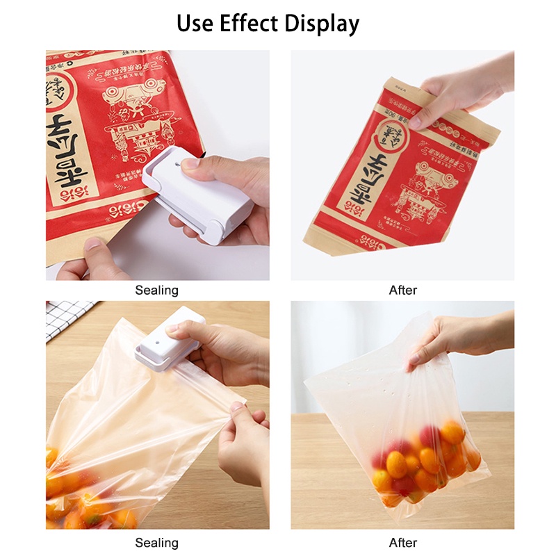 Mini Bag Sealer Portable House - огляд і ціна Food Storage Plastic Bag