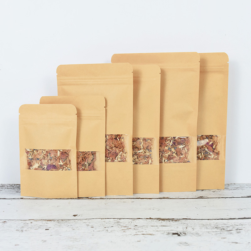 20/50pcs Kraft Paper Zip Lock  - огляд і ціна Lock And Lock Food Storage