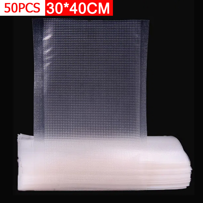 50PCS 30x40cm Textured Vacuum  - огляд і ціна Food Storage Vacuum Seal Bags