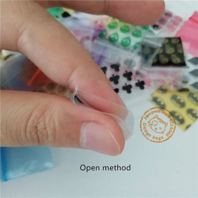 400 Baggies 4 Designs Zip lock - огляд і ціна Lock And Lock Food Storage