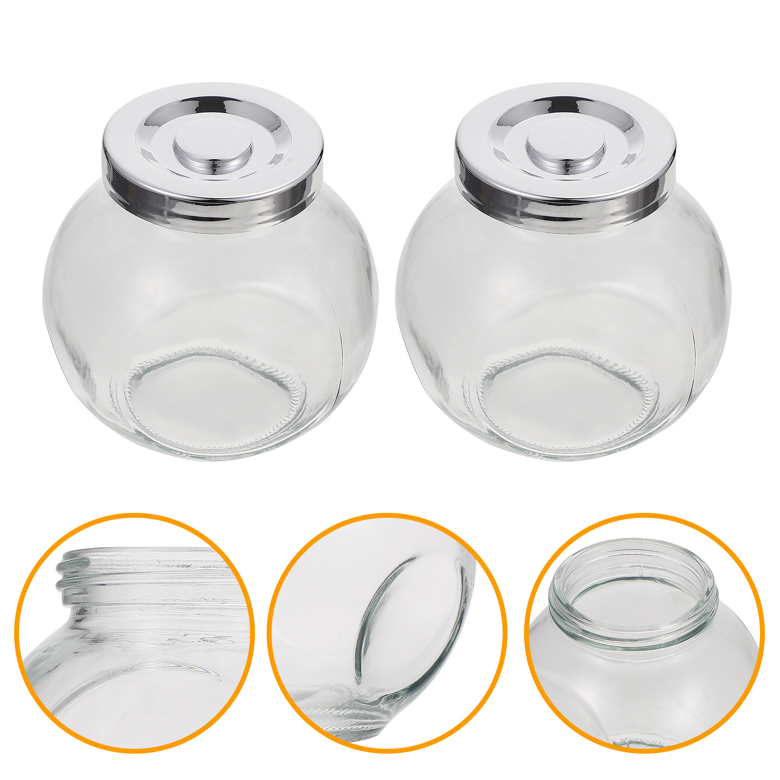 2Pcs Fruit Jam Storage Bottles - огляд і ціна Food Storage In The Kitchen