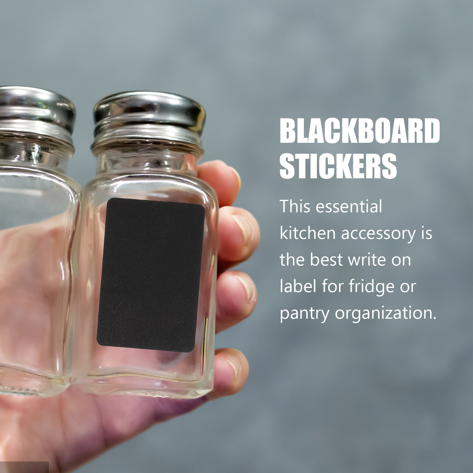 1Sheet Rectangle Blackboard St - огляд і ціна Food Storage Jar Labels