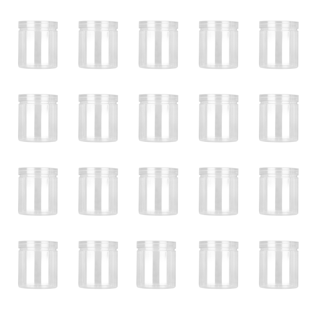 20pcs 500ml Plastic Jar with L - огляд і ціна Food Storage Drums
