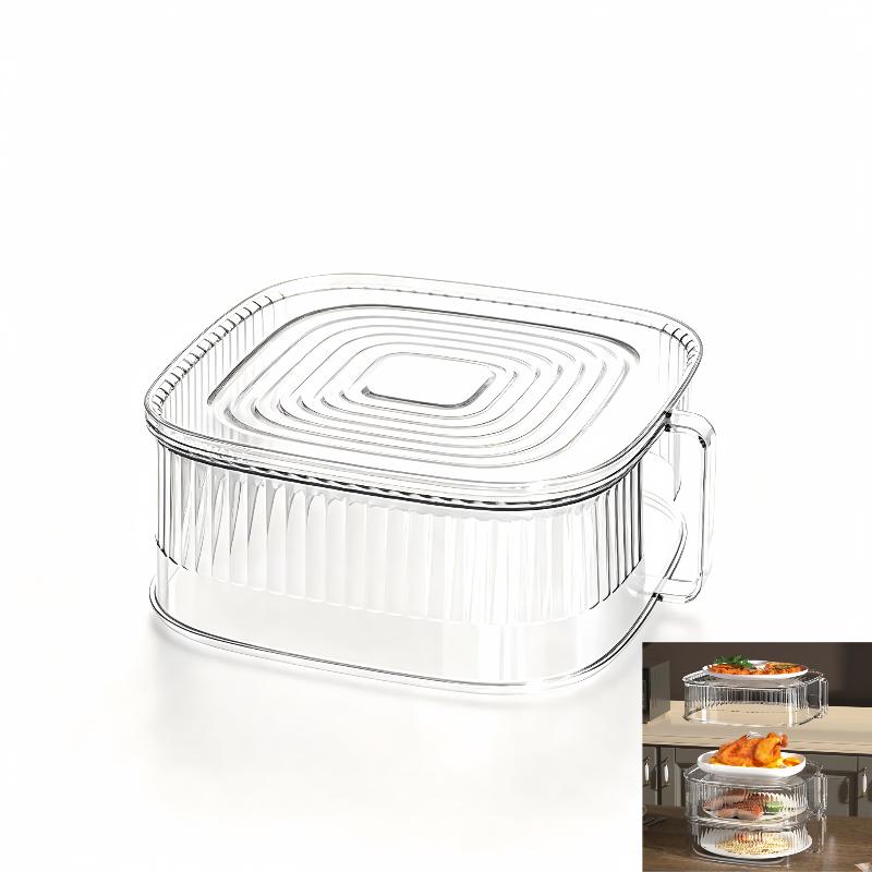Stackable Transparent Heat Res - огляд і ціна Food Storage Non Toxic