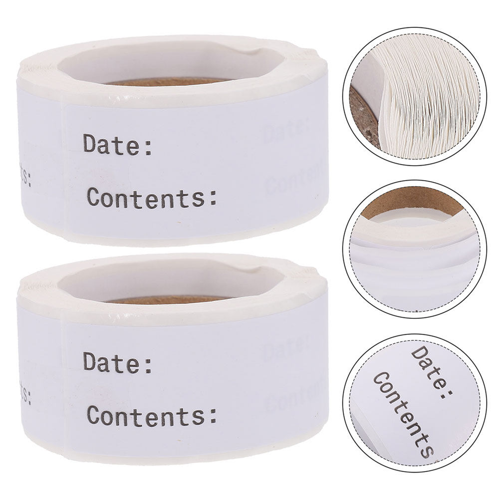 Removable Food Labels Blank Pr - огляд і ціна Food Storage Jar Labels