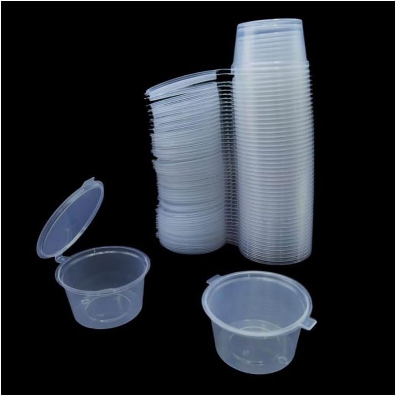 Disposable Clear Plastic Sauce - огляд і ціна Food Storage Small