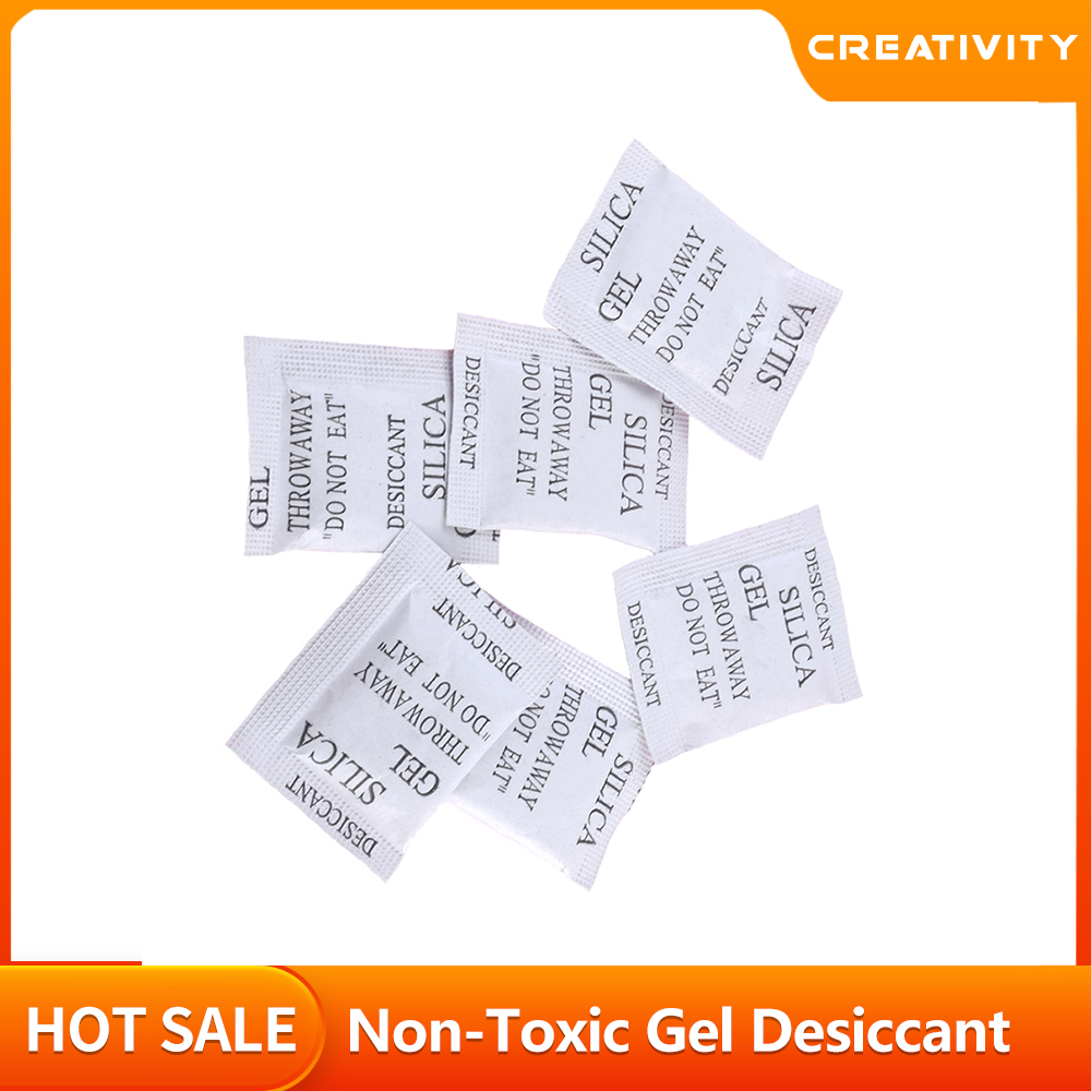 20/50/100 Packs Silica Gel Non - огляд і ціна Food Storage Non Toxic